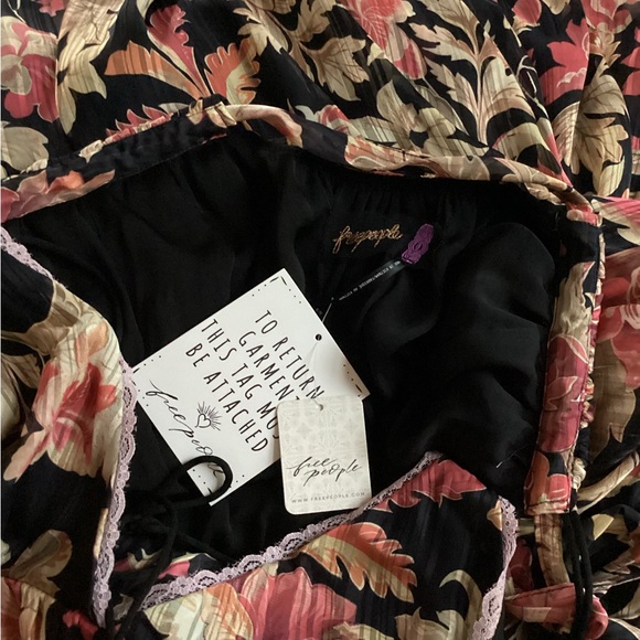 NWT Free People Primmy Printed Midi Dress - Picture 8 of 8